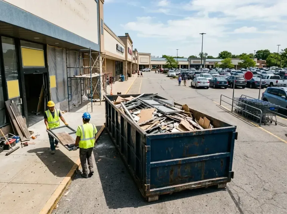 retail-store-renovation-debris-003 — frequently asked questions, Roll-off Dumpster Rentals in Nevada, MO